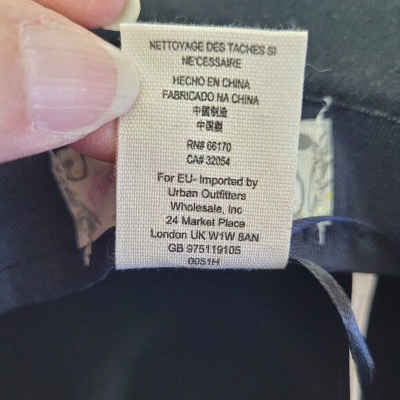 Free People Hat Womens OS Black Wool Goldfinger Western Felt Wide‎ Brim Hat - Picture 10 of 12